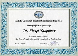 Deutsche Gesellschaft für zahnärztliche Implantologie DGZI
